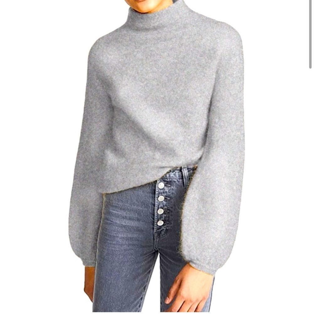 DEMYLEE Grey Alabama Sweater - Picture 3 of 9